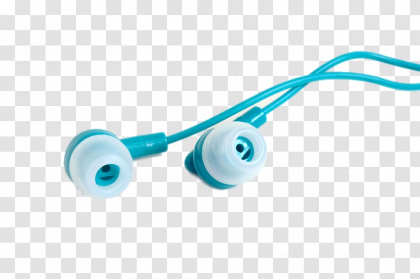 Headphones Light Baby Blue Transparent PNG