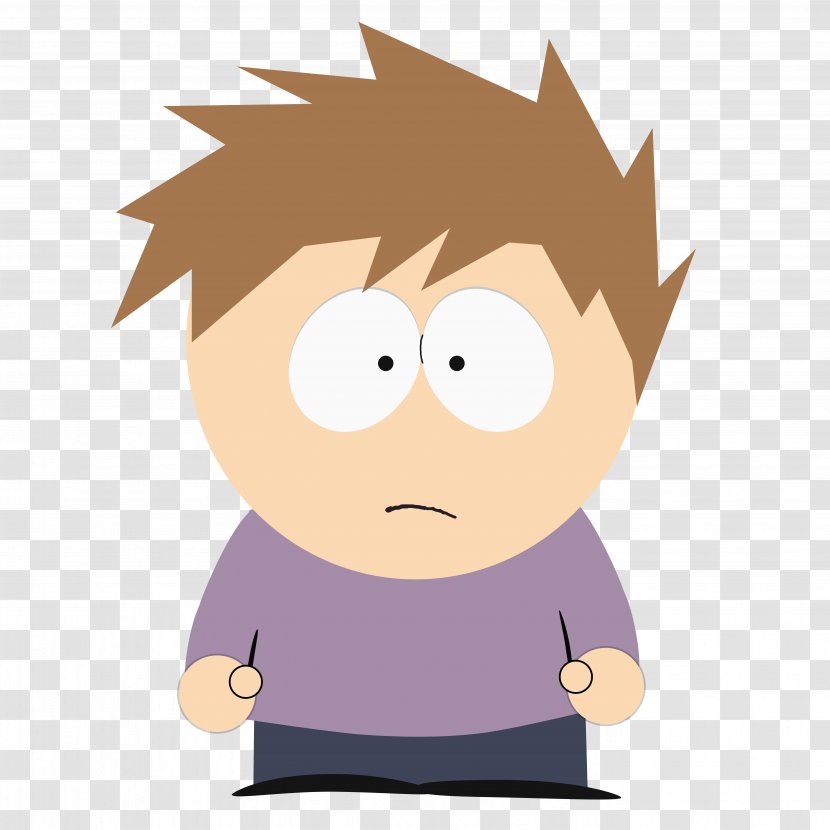 Butters Stotch Kenny McCormick Eric Cartman Video Image - Silhouette - Sophisticated Hairstyle Profile Transparent PNG
