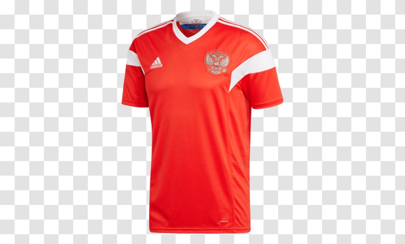 2018 FIFA World Cup T-shirt Russia Jersey Adidas - Football Transparent PNG