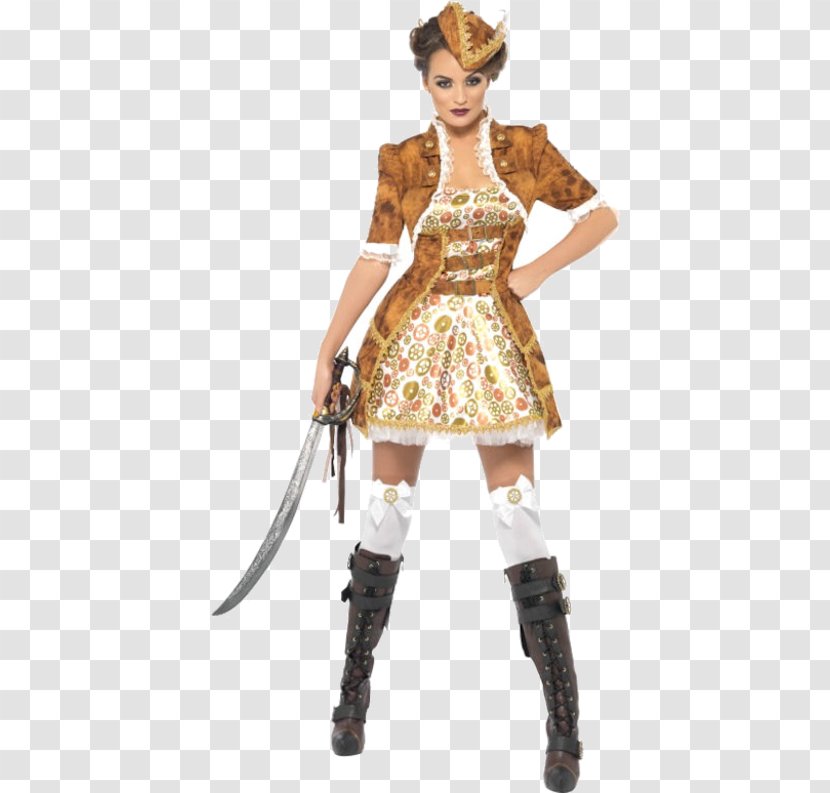 Costume Party Steampunk Fashion Clothing - Dress Transparent PNG