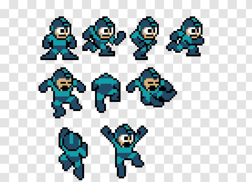 Mega Man Spider-Man Sprite Proto Character - Debris Transparent PNG