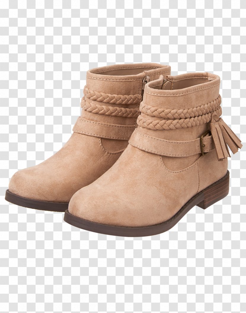 Suede Boot Botina Shoe Brown - Heart Transparent PNG