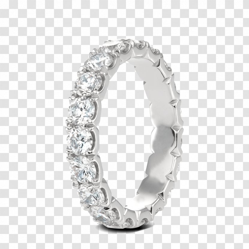 Silver Wedding Ring Body Jewellery Oval - Infinity Transparent PNG