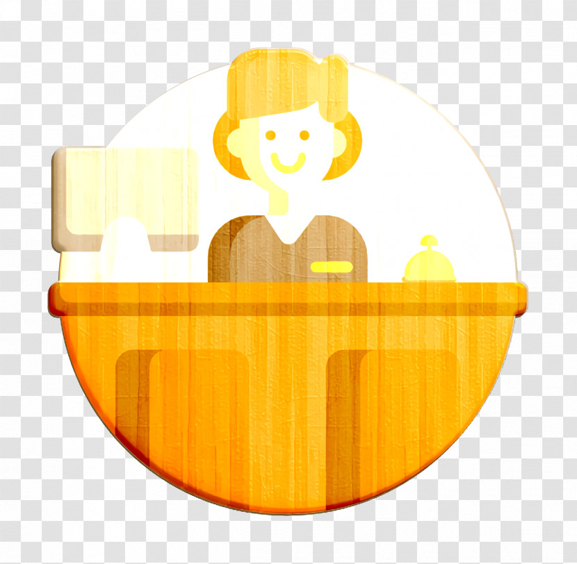Receptionist Icon Hotel Icon Transparent PNG