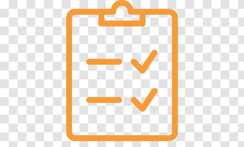 Test Icon - Student - Yellow Orange Transparent PNG