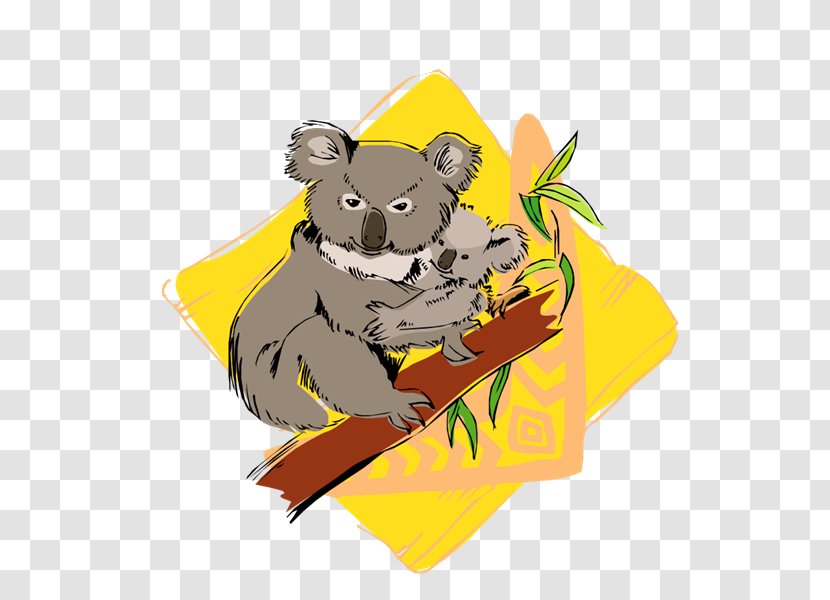 Bear Rodent Marsupial Clip Art - Koalas Transparent PNG