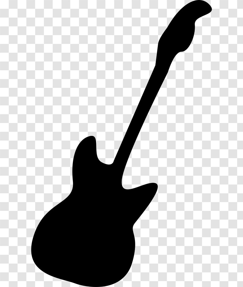 Electric Guitar Bass Musical Instruments - Cartoon Transparent PNG