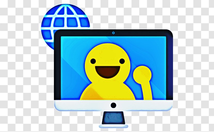 Computer Cartoon - Output Device - Smiley Monitor Accessory Transparent PNG