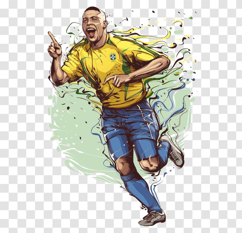 Football Stars - Cartoon - Ronaldo Transparent PNG