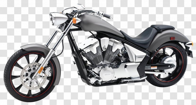Honda Fury Motorcycle Car HMSI - Gray Bike Transparent PNG