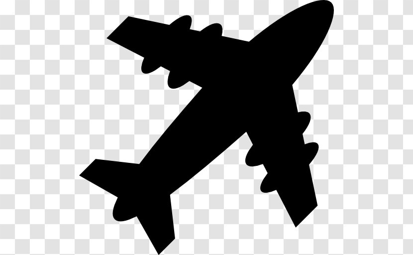 Airplane Symbol Svg File - Transport - Logo Transparent PNG