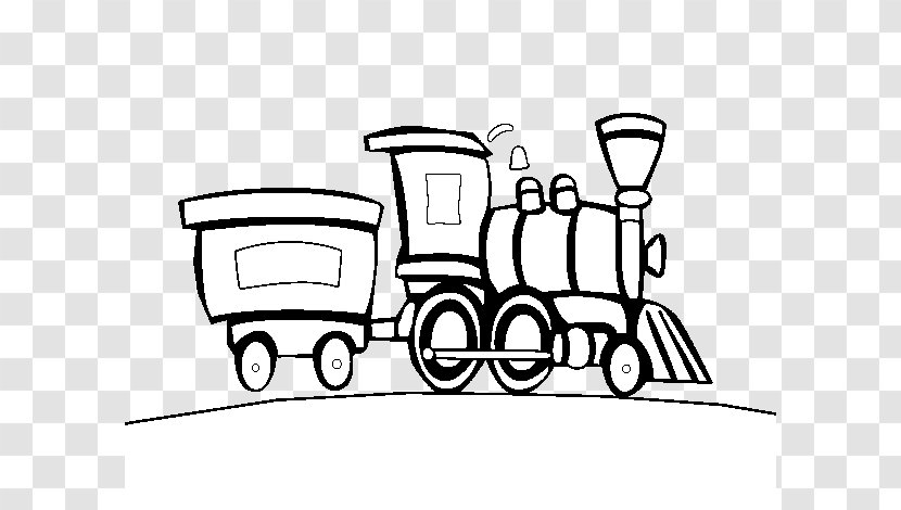 Train Drawing Railroad Car Steam Locomotive Goods Wagon - Rectangle - WAgon Transparent PNG