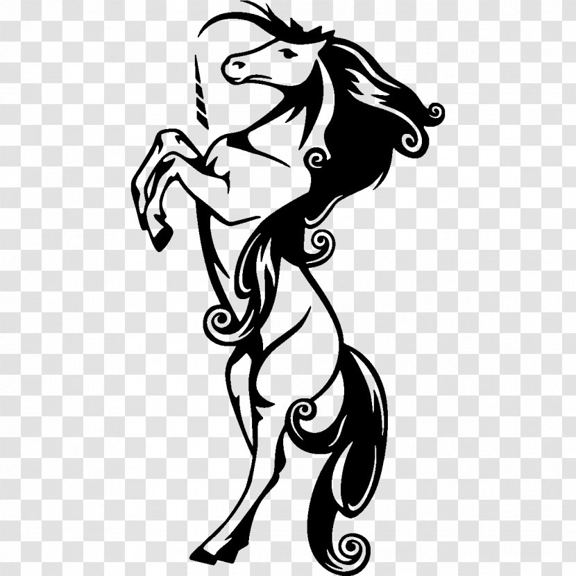 Horse Unicorn Sticker Drawing Clip Art - Cartoon Transparent PNG