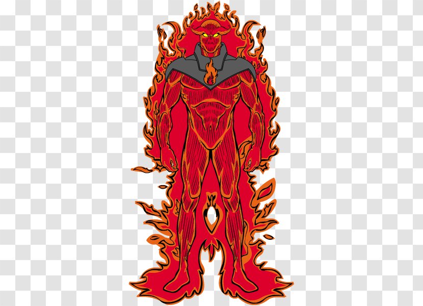 Human Torch Johnny Blaze Spider-Man Iron Man Captain America - Superhero - Leader Transparent PNG