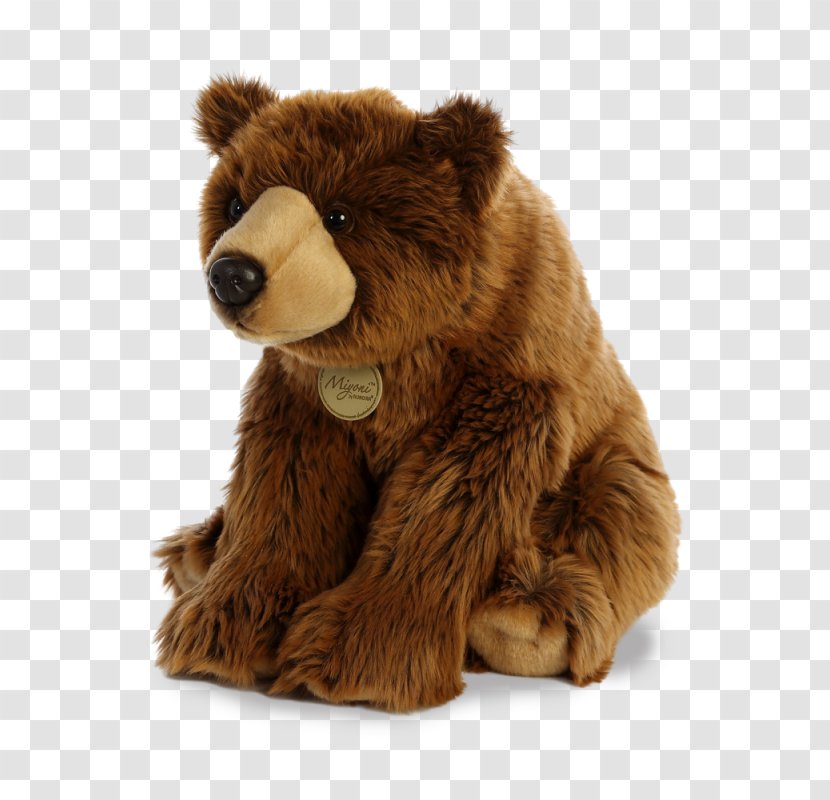 Grizzly Bear Stuffed Animals & Cuddly Toys Brown - Frame Transparent PNG