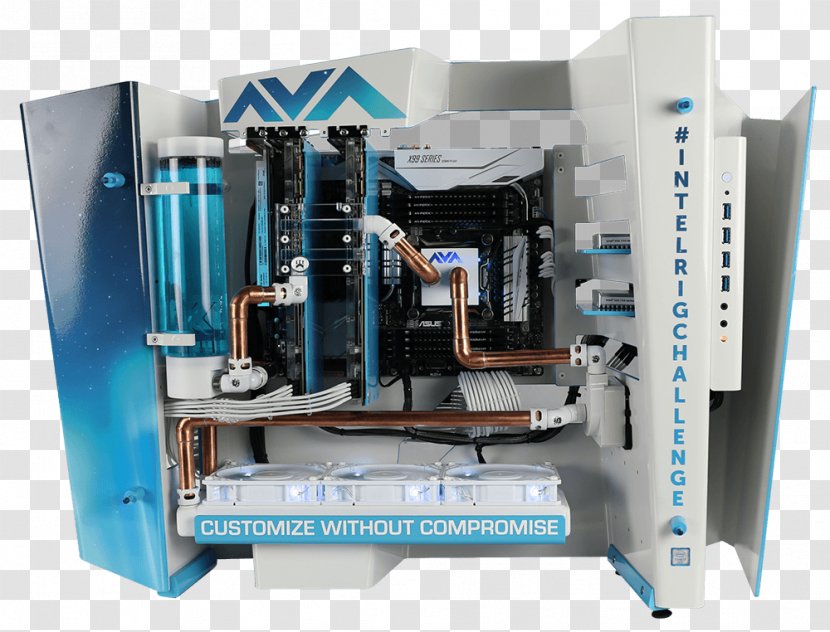 Intel AVADirect Personal Computer Maingear - Machine Transparent PNG