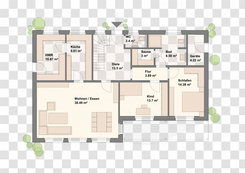 Floor Plan Residential Area Property - Real Estate - Design Transparent PNG