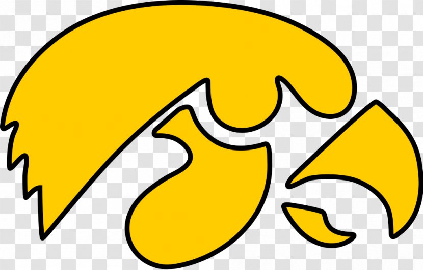 Iowa Hawkeyes Football University Of Big Ten Conference TCU Horned Frogs Michigan Wolverines - Herky The Hawk - Hawkeye Stencil Transparent PNG