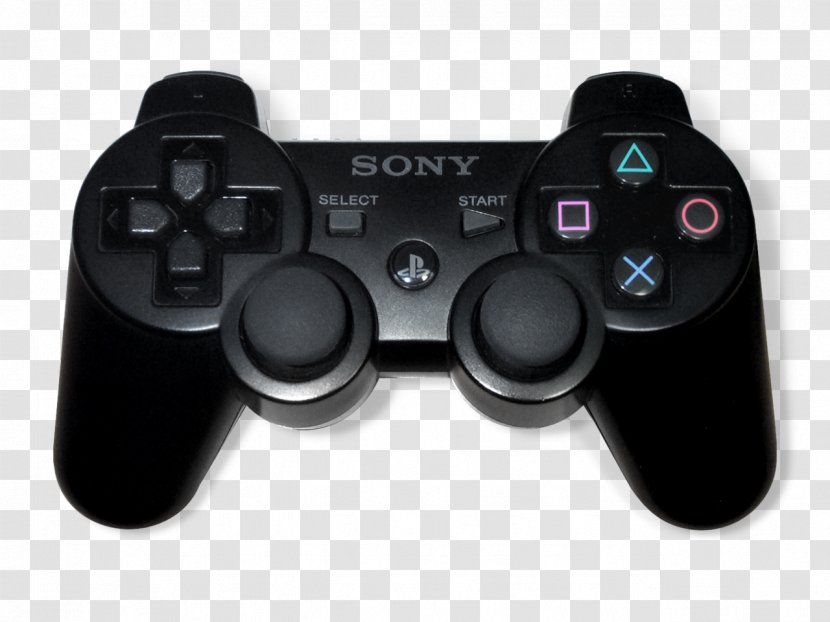 Black PlayStation 3 Sixaxis Joystick - Hardware - Shock Transparent PNG