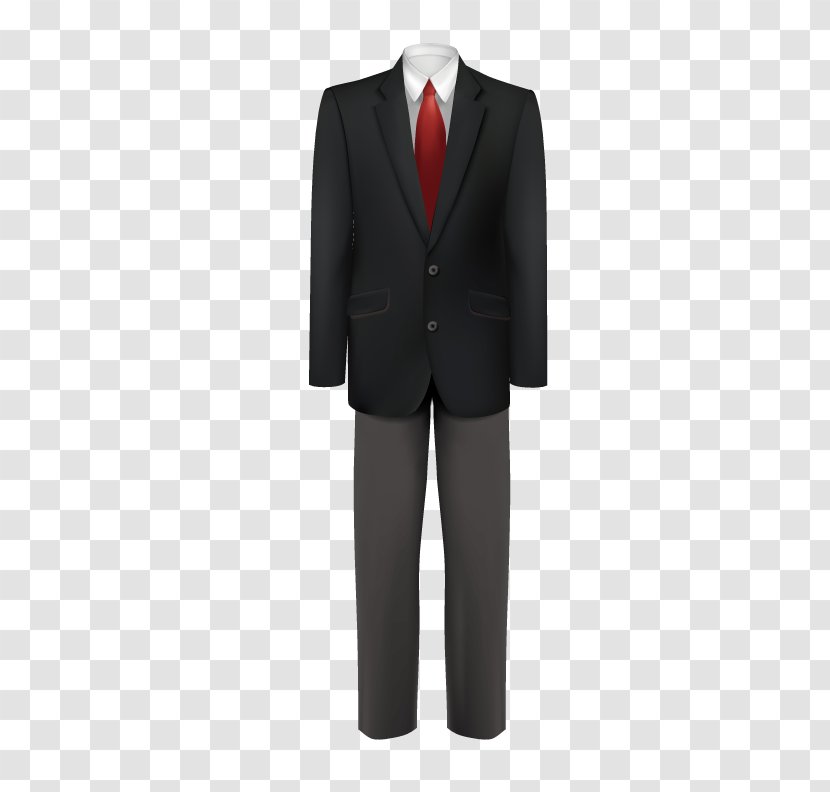 Tuxedo - Necktie - Men's Suits Transparent PNG