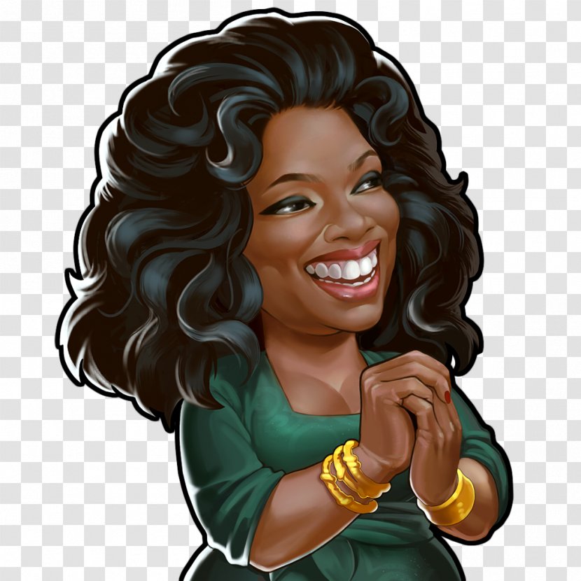Oprah Winfrey Network Cartoon Caricature - Tree - Frame Transparent PNG