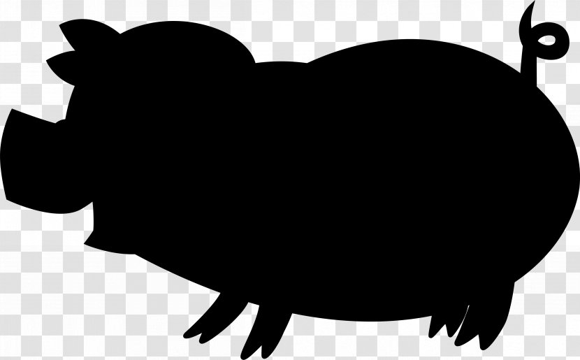Silhouette Photography Pig Image Shooting Targets - Digital Transparent PNG