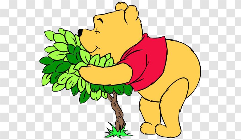 Winnie The Pooh Mickey Mouse Minnie Piglet Clip Art - Plant - Disney Tree Cliparts Transparent PNG