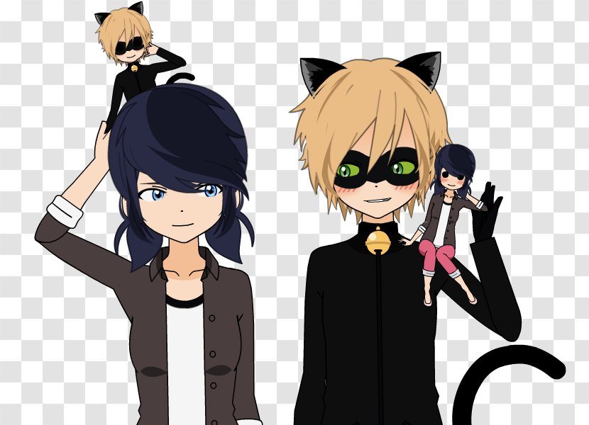 Adrien Agreste Marinette Dupain-Cheng Online Chat DeviantArt Volpina - Silhouette - Fawn Transparent PNG