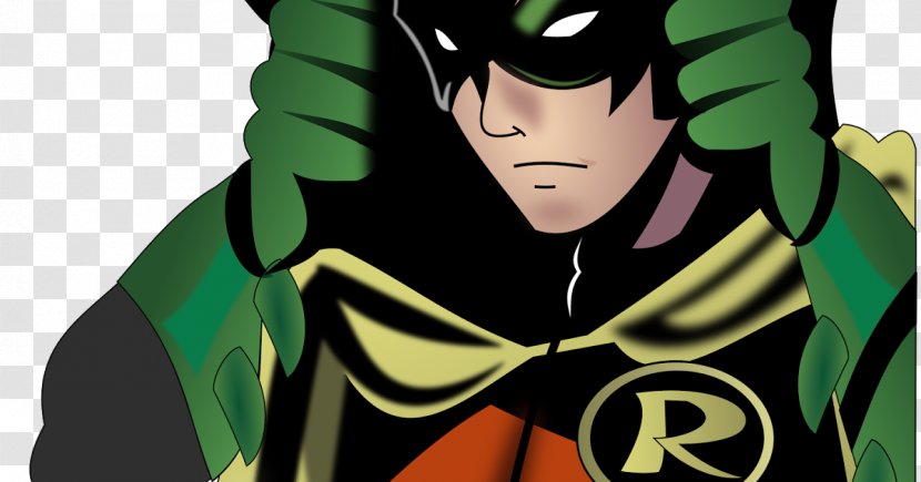 Damian Wayne Batman Robin Drawing Harley Quinn - Silhouette Transparent PNG