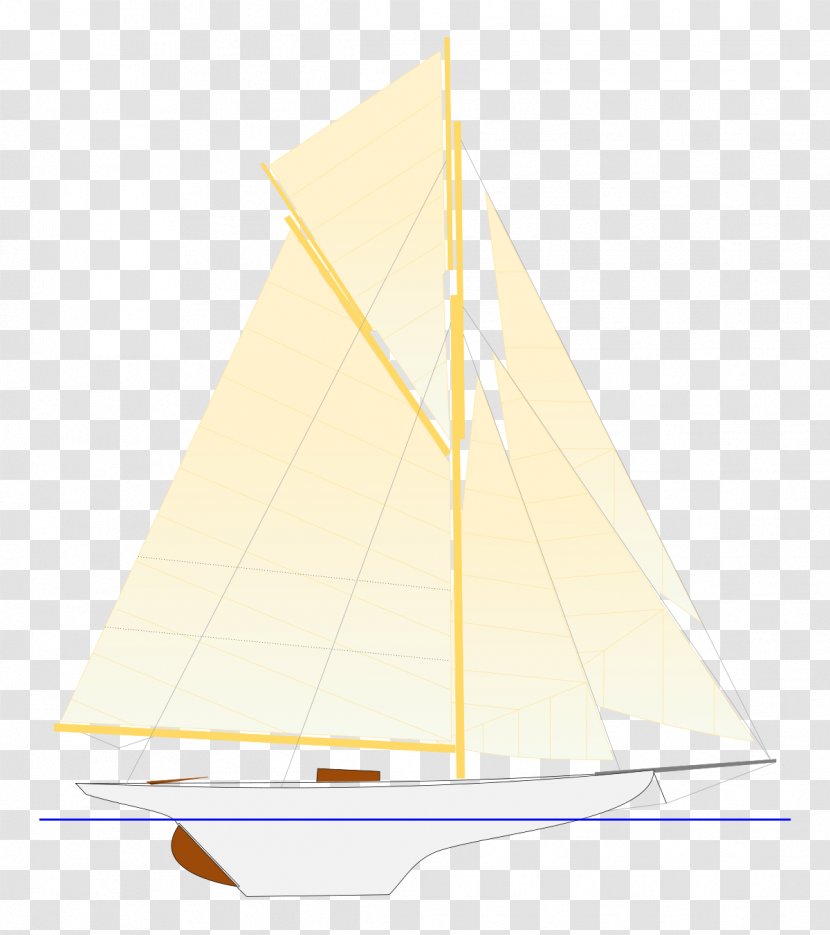 Sail Triangle Scow Yawl - Boat Transparent PNG