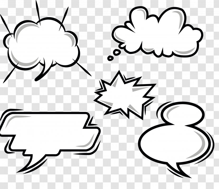 Comics Speech Balloon Cartoon - Illustration - Vector Cloud Explosion Dialog Transparent PNG