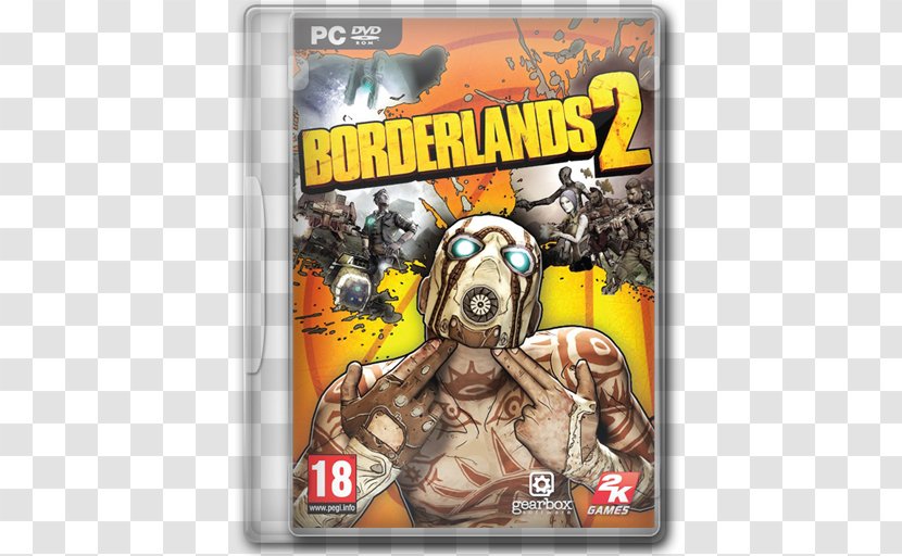 Borderlands 2 Xbox 360 Video Game Gearbox Software, LLC Transparent PNG