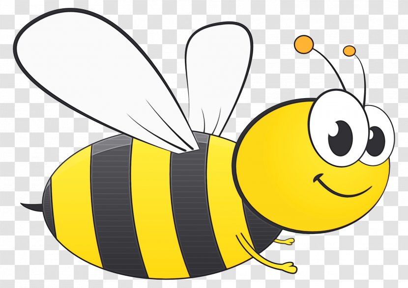 Watercolor Background - Queen Bee - Smile Pest Transparent PNG