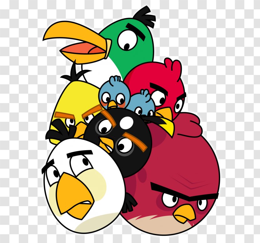 Angry Birds Stella Star Wars Go! Clip Art - Bird Transparent PNG