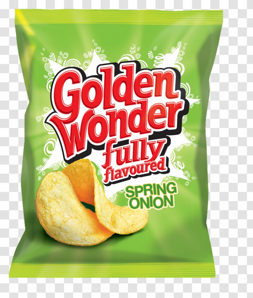 Potato Chip Vegetarian Cuisine Golden Wonder Spring Onion Crisps 32.5g 32 Pack Food - Pickled Transparent PNG