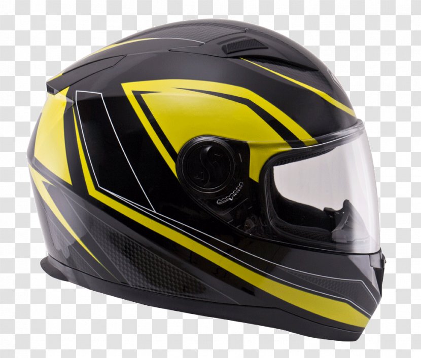 Motorcycle Helmets Bicycle Personal Protective Equipment Yellow - Visor - Bareheaded Transparent PNG