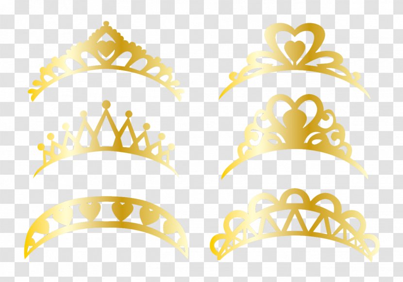 Crown Tiara Diadem - Designer - Princess Transparent PNG