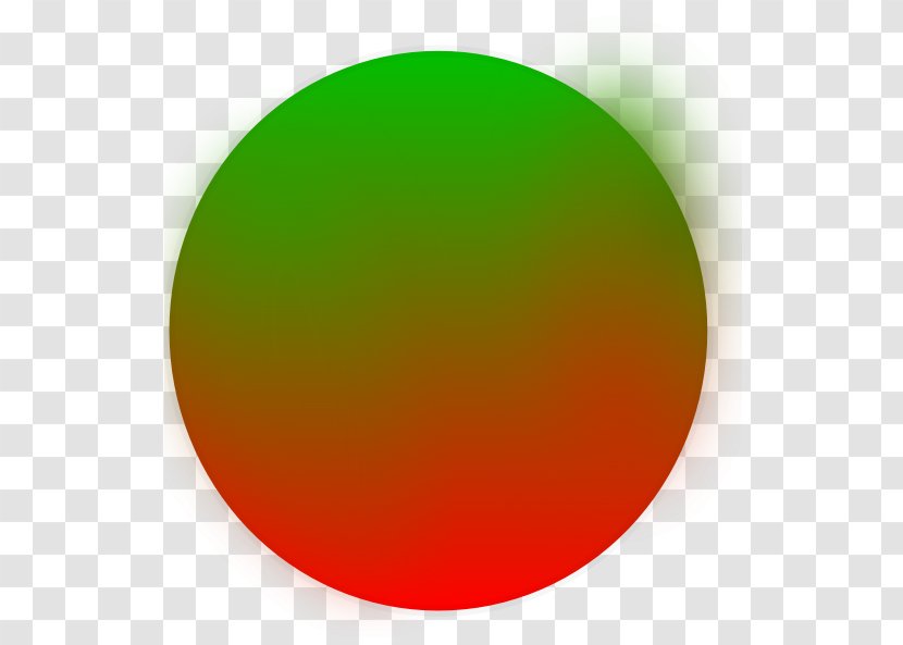 Green Clip Art - Standard Test Image - Red Circle Transparent PNG