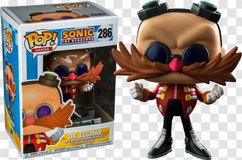 Doctor Eggman Sonic The Hedgehog Mania Shadow Funko - Action Figure Transparent PNG