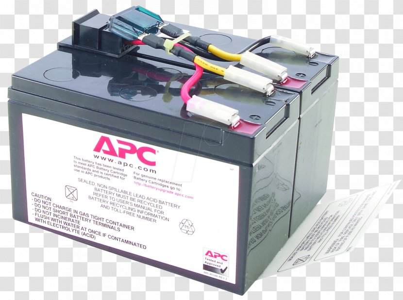APC By Schneider Electric Smart-UPS Battery Lead–acid - Computer - Rbc Transparent PNG