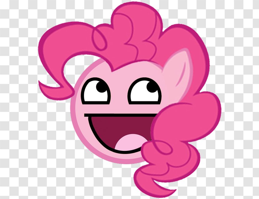 Pinkie Pie Face Smiley Pin Badges - Tree - Get Awesome Pictures Transparent PNG