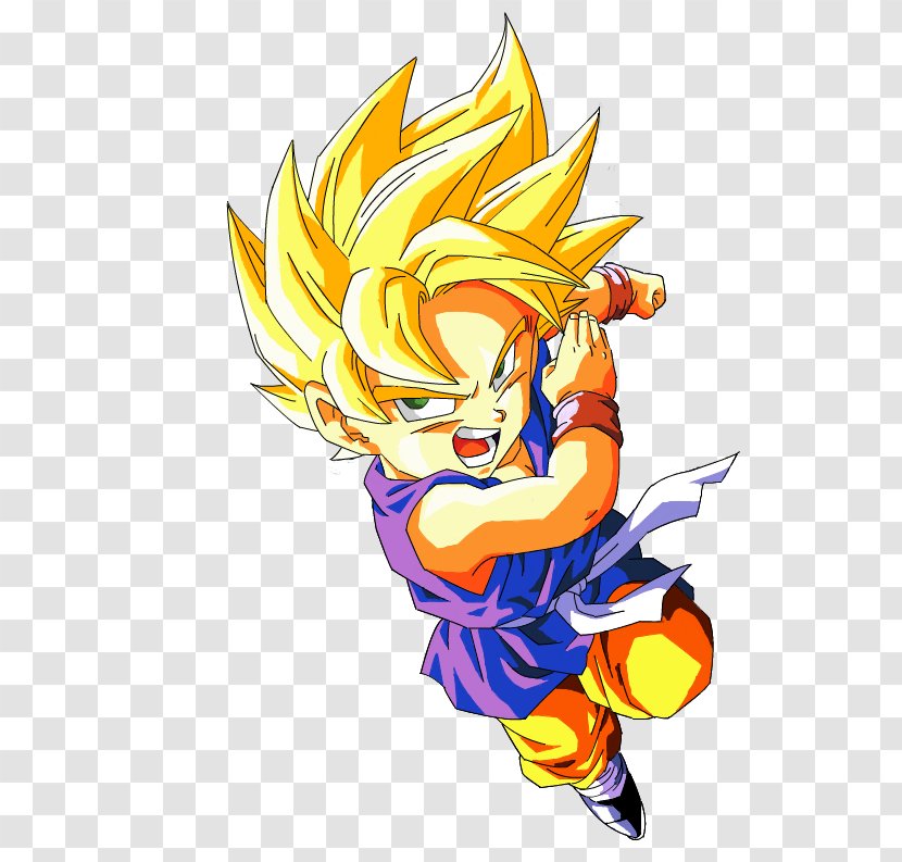 Goku Trunks Baby Vegeta Gohan - Cartoon - Son Transparent PNG