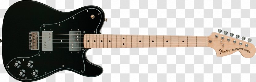 Fender Telecaster Deluxe Musical Instruments Corporation Custom Electric Guitar Transparent PNG