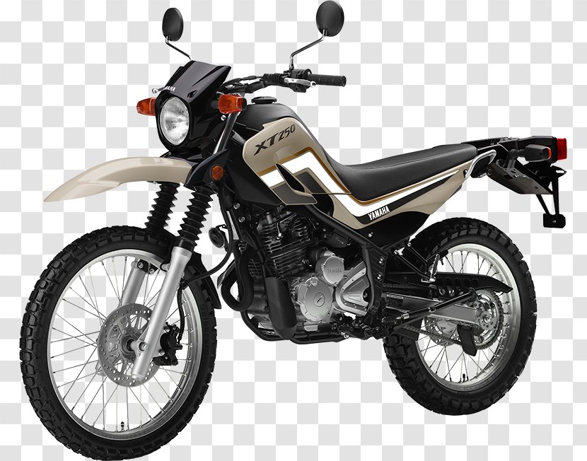 Yamaha Motor Company XT250 Motorcycle Honda ヤマハ・XT250X - Exhaust System Transparent PNG