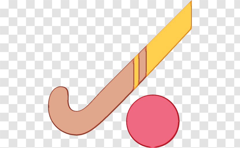 Line Emoji - Field Hockey Sticks - Athletics Transparent PNG