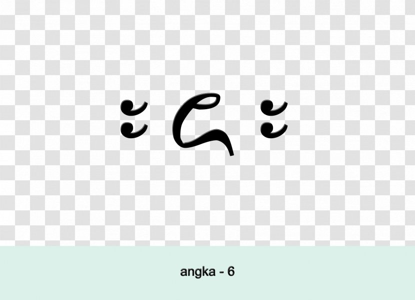 Number Numerical Digit 0 Javanese Numerals Script - Text - Angka Transparent PNG
