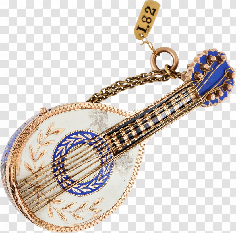 Pocket Watch Jewellery - Pendant - Guitar Transparent PNG