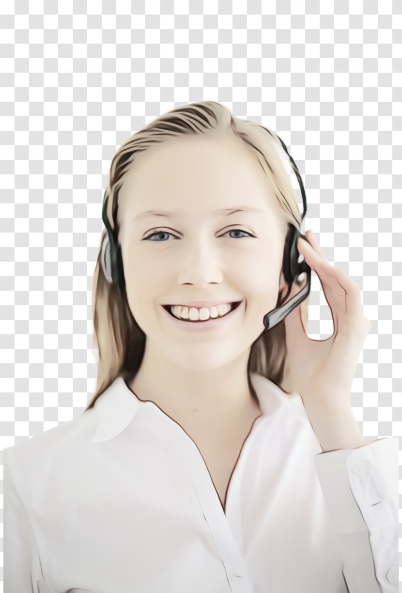 Hair Face Skin Chin Beauty - Technology Audio Equipment Transparent PNG
