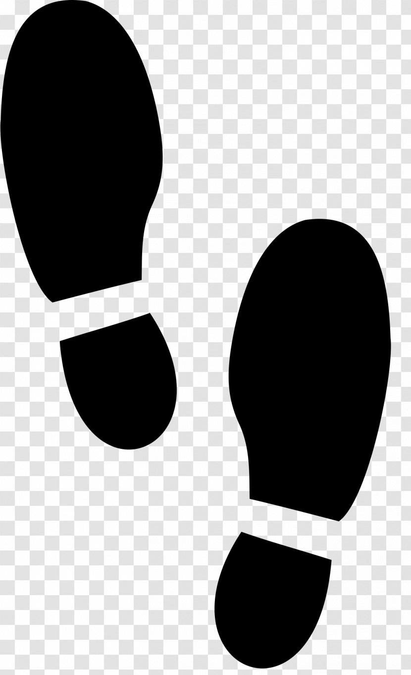 Shoes Cartoon - Simple - Gesture Blackandwhite Transparent PNG