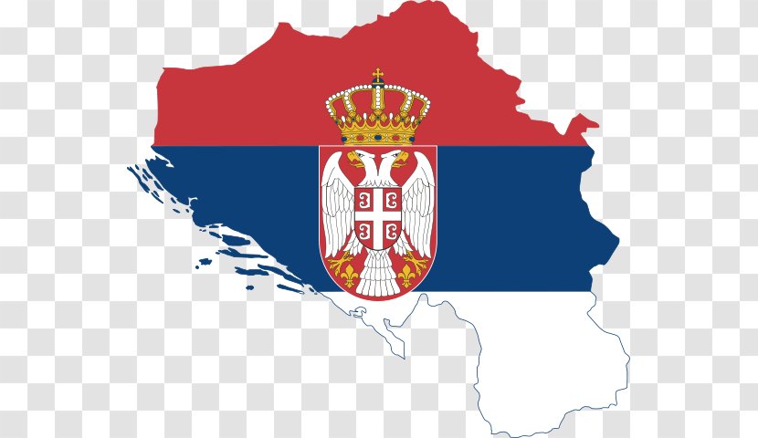 Flag Of Serbia Socialist Republic Greater - Kosovo Je Srbija Transparent PNG
